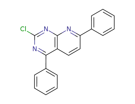 2-Chlor-4,7-diphenyl-pyrido<2,3-d>pyrimidin