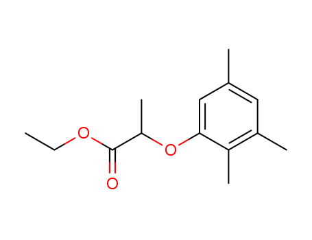 Molecular Structure of 156462-53-2 (ethyl 2-(2,3,5-trimethylphenyl)oxypropionate)