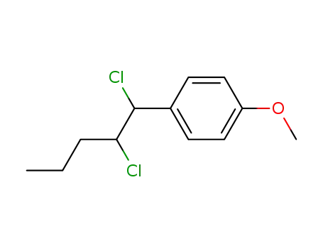 1-(1,2-Dichloro-pentyl)-4-methoxy-benzene