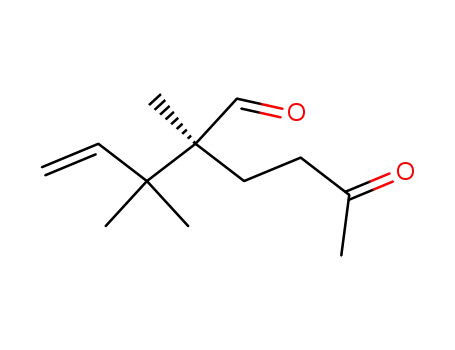 (S)-2-(1,1-Dimethyl-allyl)-2-methyl-5-oxo-hexanal