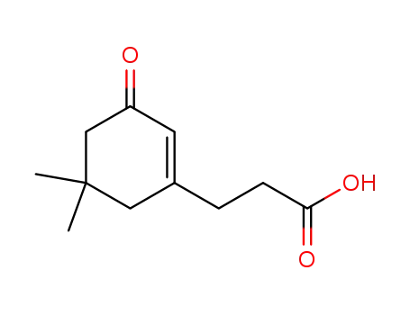 5,5-dimethyl-3-oxo-1-cyclohexene-1-propanoic acid