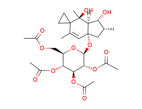C<sub>28</sub>H<sub>40</sub>O<sub>12</sub>