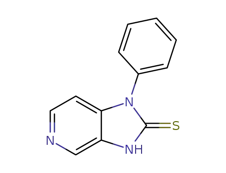2H-Imidazo[4,5-c]pyridine-2-thione, 1,3-dihydro-1-phenyl-