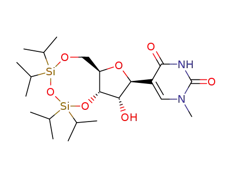 N1-methyl-3',5'-O-(1,1,3,3-tetraisopropyldisiloxane-1,3-diyl)-ψ-uridine