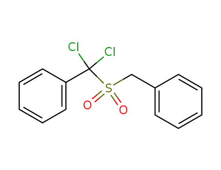 Molecular Structure of 10038-08-1 ((benzylsulfonyl-dichloro-methyl)benzene)