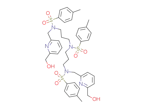 1,11-bis<6-(hydroxymethyl)pyridin-2-yl>-2,6,10-tritosyl-2,6,10-triazaundecane