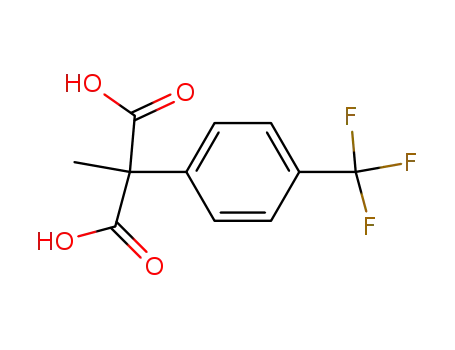 α-methyl-α-(p-trifluoromethylphenyl)malonic acid