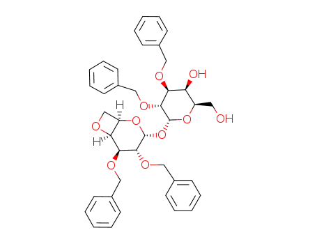 4,6-anhydro-2,3-di-O-benzyl-α-D-galactopyranosyl 2,3-di-O-benzyl-α-D-galactopyranoside