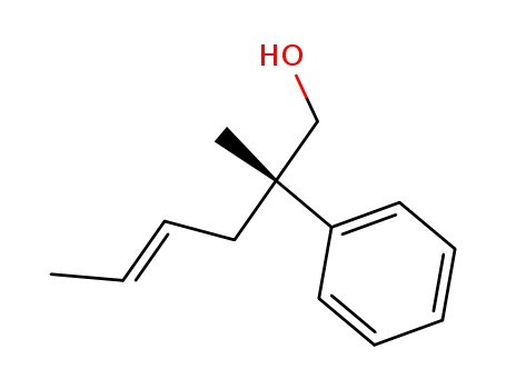 (2S,4E)-2-methyl-2-phenyl-4-hexen-1-ol