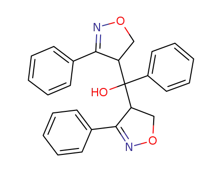 Phenyl-bis-(3-phenyl-4,5-dihydro-isoxazol-4-yl)-methanol