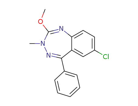 7-chloro-2-methoxy-3-methyl-5-phenyl-3H-1,3,4-benzotriazepine