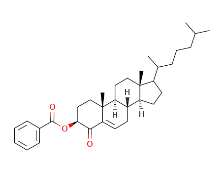 Benzoic acid (3S,8S,9S,10R,13R,14S)-17-(1,5-dimethyl-hexyl)-10,13-dimethyl-4-oxo-2,3,4,7,8,9,10,11,12,13,14,15,16,17-tetradecahydro-1H-cyclopenta[a]phenanthren-3-yl ester