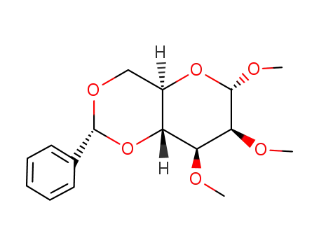 methyl 4,6-O-benzylidene-2,3-di-O-methyl-α-D-mannopyranoside