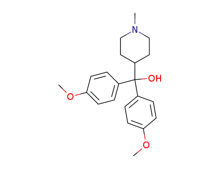 Bis-(4-methoxy-phenyl)-(1-methyl-[4]piperidyl)-methanol