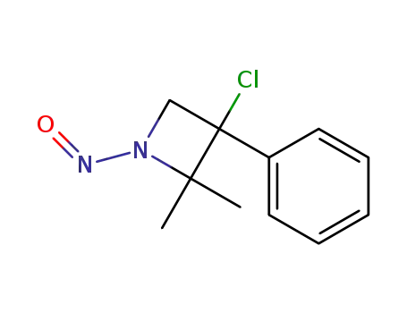 1-nitroso-2,2-dimethyl-3-chloro-3-phenylazetidine