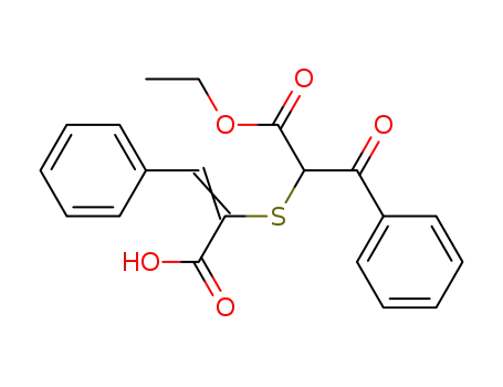 (E)-2-(1-Ethoxycarbonyl-2-oxo-2-phenyl-ethylsulfanyl)-3-phenyl-acrylic acid
