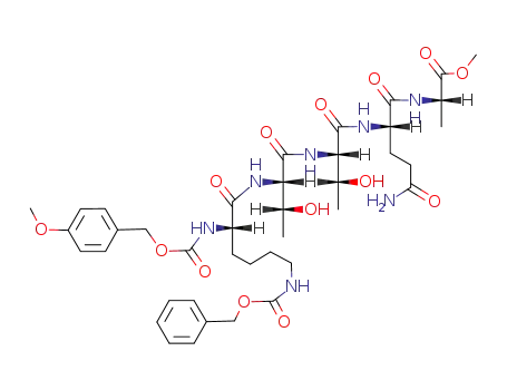 Z(OMe)-Lys(Z)-Thr-Thr-Gln-Ala-OMe