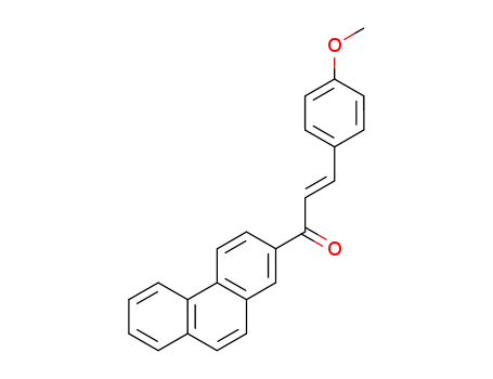 2-Propen-1-one, 3-(4-methoxyphenyl)-1-(2-phenanthrenyl)-