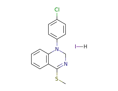 1-(4-Chloro-phenyl)-4-methylsulfanyl-1,2-dihydro-quinazoline; hydriodide