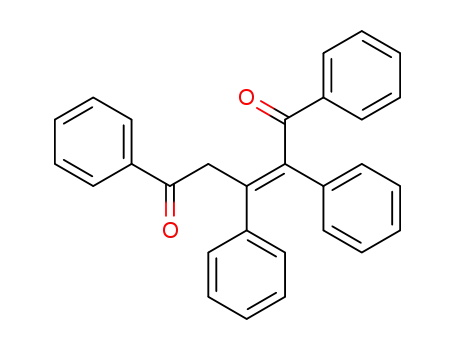 Molecular Structure of 35349-59-8 ((Z)-4-Benzoyl-1,2,3-triphenylbut-2-en-1-one)