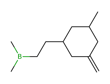 Molecular Structure of 92813-84-8 (Borane, dimethyl[2-(3-methyl-5-methylenecyclohexyl)ethyl]-)