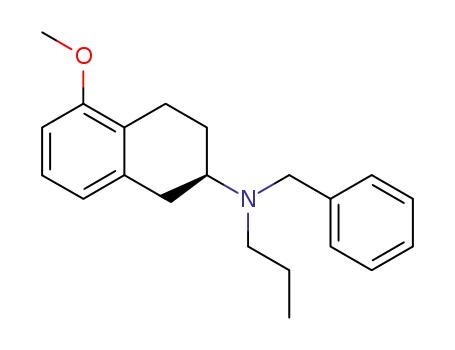 Molecular Structure of 101403-23-0 ((R)-2-<(benzyl)propylamino>-5-methoxytetralin)