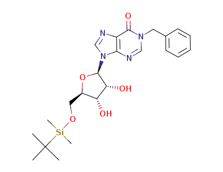 1-benzyl-5'-O-tert-butyldimethysilylinosine