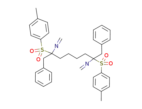 Molecular Structure of 97388-58-4 (2,7-diisocyano-1,8-diphenyl-2,7-ditosyloctane)