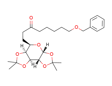 13-O-benzyl-6,7,9,10,11,12-hexadeoxy-1,2:3,4-di-O-isopropylidene-α-D-galacto-tridecopyranos-8-ulose