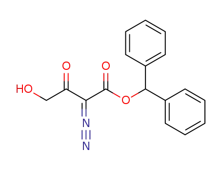 Butanoic acid, 2-diazo-4-hydroxy-3-oxo-, diphenylmethyl ester