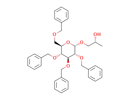 1-O-(2,3,4,6-tetra-O-benzyl-α-D-glucopyranosyl)-3-deoxy-2(R)-glycerol
