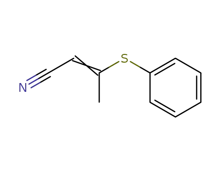 (Z)-3-Phenylsulfanyl-but-2-enenitrile