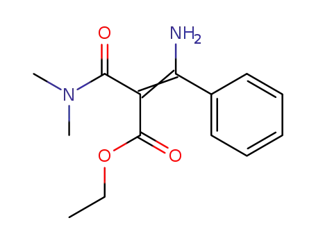 2-Propenoic acid, 3-amino-2-[(dimethylamino)carbonyl]-3-phenyl-, ethyl
ester, (Z)-