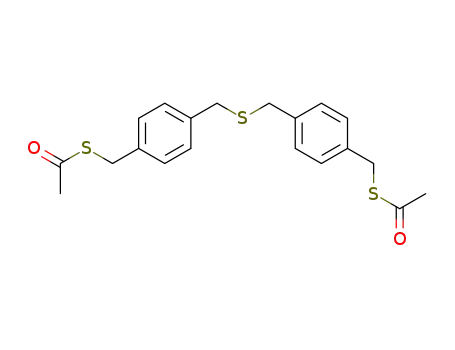 Thioacetic acid S-[4-(4-acetylsulfanylmethyl-benzylsulfanylmethyl)-benzyl] ester