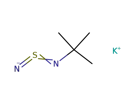 K<sup>(1+)</sup>*(NSN)C(CH<sub>3</sub>)3<sup>(1-)</sup>=K(NSN)C(CH<sub>3</sub>)3