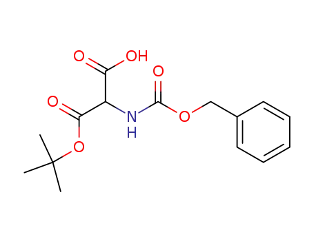 mono-t-butyl ester of N-benzyloxycarbonylaminomalonic acid