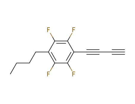 1-Butadiynyl-4-butyl-2,3,5,6-tetrafluorobenzene