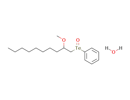 (2-Methoxydecane-1-tellurinyl)benzene