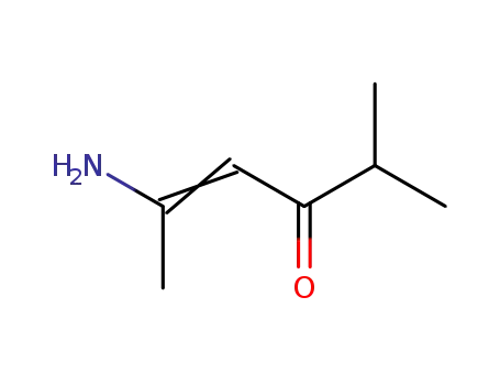 Molecular Structure of 94775-17-4 (4-Hexen-3-one, 5-amino-2-methyl-)