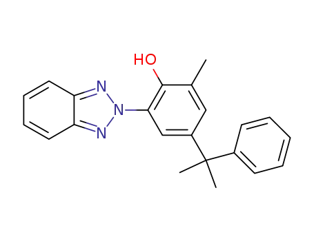 2-Benzotriazol-2-yl-6-methyl-4-(1-methyl-1-phenyl-ethyl)-phenol