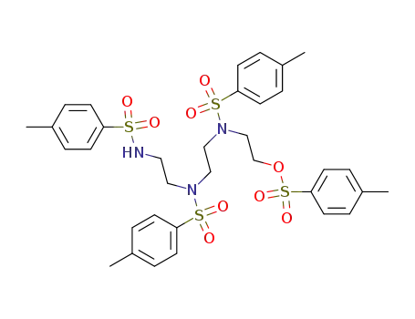 Toluene-4-sulfonic acid 2-[(toluene-4-sulfonyl)-(2-{(toluene-4-sulfonyl)-[2-(toluene-4-sulfonylamino)-ethyl]-amino}-ethyl)-amino]-ethyl ester