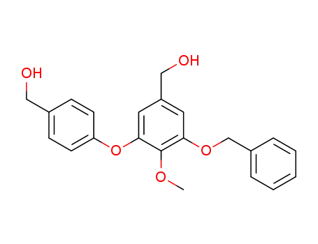 5-Benzyloxy-3-(4-hydroxymethylphenoxy)-4-methoxybenzylalkohol