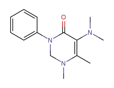 5-dimethylamino-1,6-dimethyl-3-phenyl-2H-pyrimidin-4-one cas  89966-56-3