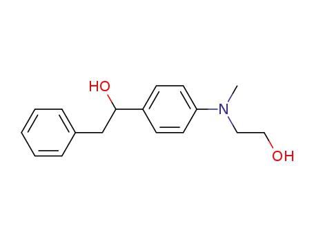 N-(2-hydroxyethyl)-N-methyl-4-(1-hydroxy-2-phenylethyl)aniline