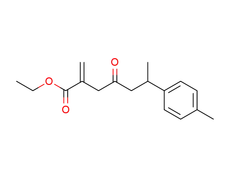 2-Methylene-4-oxo-6-p-tolyl-heptanoic acid ethyl ester
