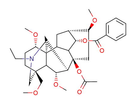 8-acetyl-14-benzoylchasmanine