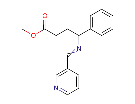 methyl N-3'-pyridylmethylene-4-amino-4-phenylbutyrate