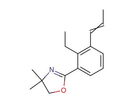 2-<2-ethyl-3-(prop-1-enyl)phenyl>-4,4-dimethyl-4,5-dihydrooxazole