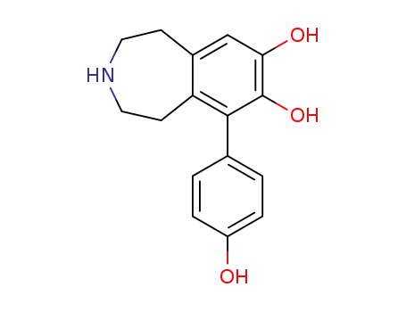 1H-3-Benzazepine-7,8-diol, 2,3,4,5-tetrahydro-6-(4-hydroxyphenyl)-
