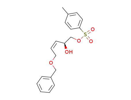 (2S),(Z)-5-benzyloxy-1-tosyloxy-3-penten-2-ol
